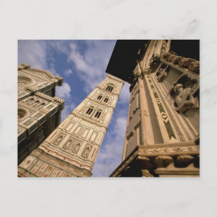 Europe, Italy, Tuscany, Florence. Piazza del 3 Postcard