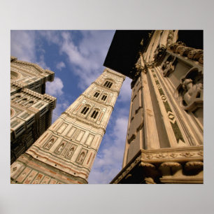 Europe, Italy, Tuscany, Florence. Piazza del 3 Poster