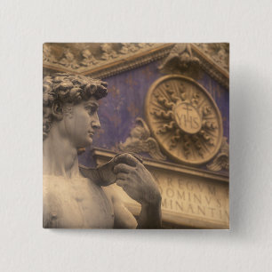 Europe, Italy, Tuscany, Florence, Piazza della 15 Cm Square Badge