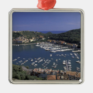 Europe, Italy, Tuscany, Porto Ercole, View of Metal Tree Decoration