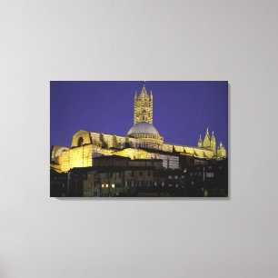 Europe, Italy, Tuscany, Siena. 13th century Canvas Print
