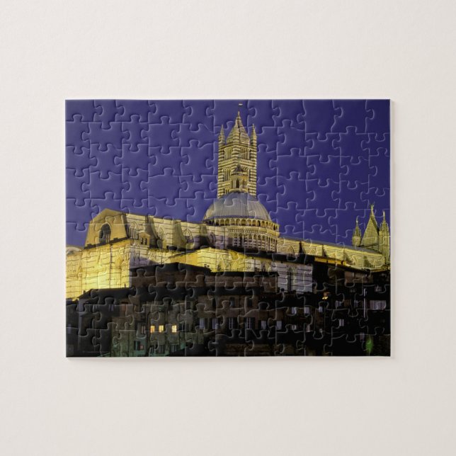 Europe, Italy, Tuscany, Siena. 13th century Jigsaw Puzzle (Horizontal)