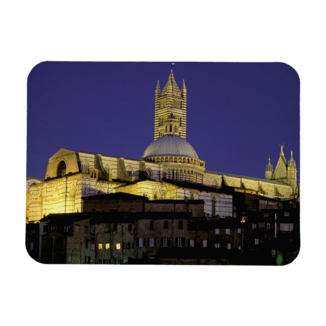 Europe, Italy, Tuscany, Siena. 13th century Magnet (Horizontal)