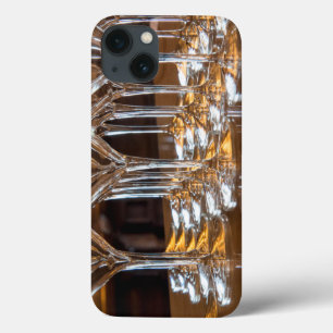 Europe, Italy, Tuscany. Wine glasses in a winery iPhone 13 Case