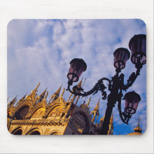 Europe, Italy, Venice. Byzantine Basilica and Mouse Mat