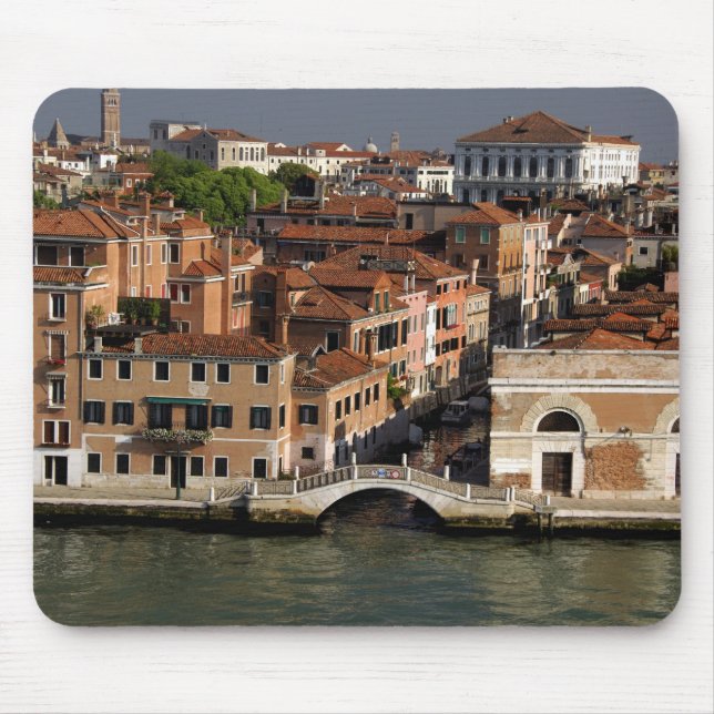 Europe, Italy, Venice. Canal views. UNESCO Mouse Mat (Front)