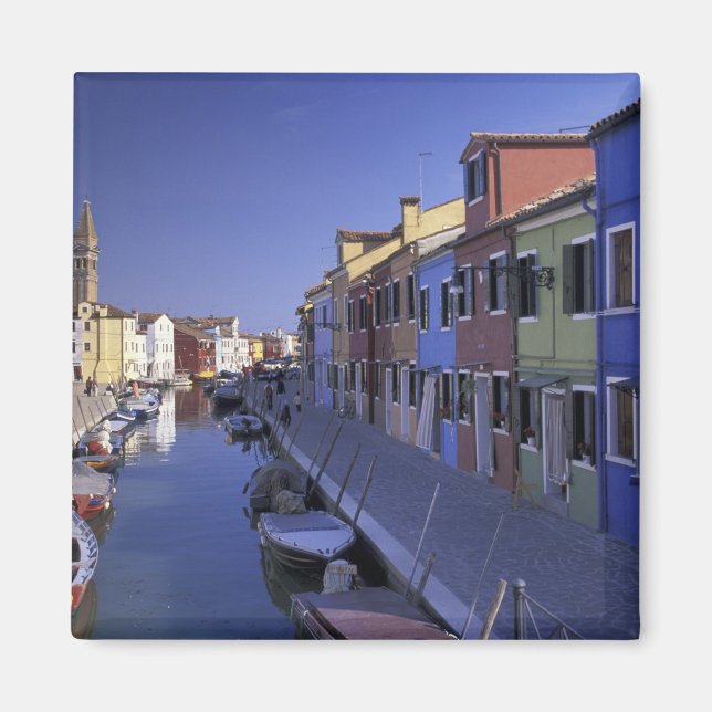 Europe, Italy, Venice, Murano Island, Colourful Magnet (Front)