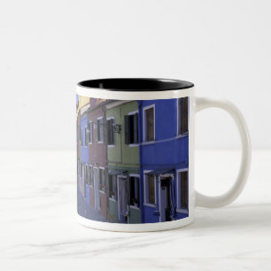 Europe, Italy, Venice, Murano Island, Colourful Two-Tone Coffee Mug