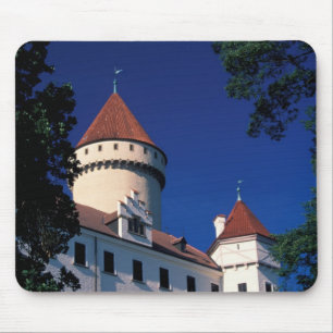 Europe, Konopiste Castle, Czech Republic, statue Mouse Mat