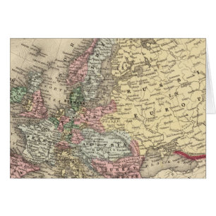 Europe Map by Mitchell