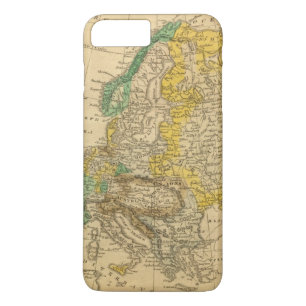 Europe  Map by Worcester iPhone 8 Plus/7 Plus Case