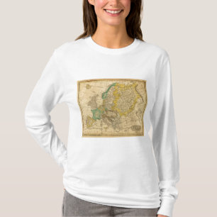 Europe Map by Worcester T-Shirt