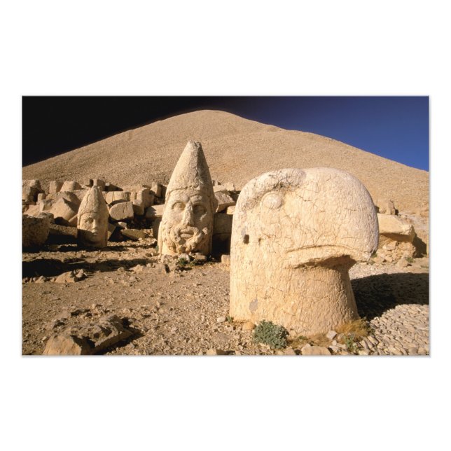Europe, Middle East, Turkey, Nemrut Dagi Kahta 2 Photo Print (Front)