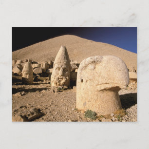 Europe, Middle East, Turkey, Nemrut Dagi Kahta 2 Postcard