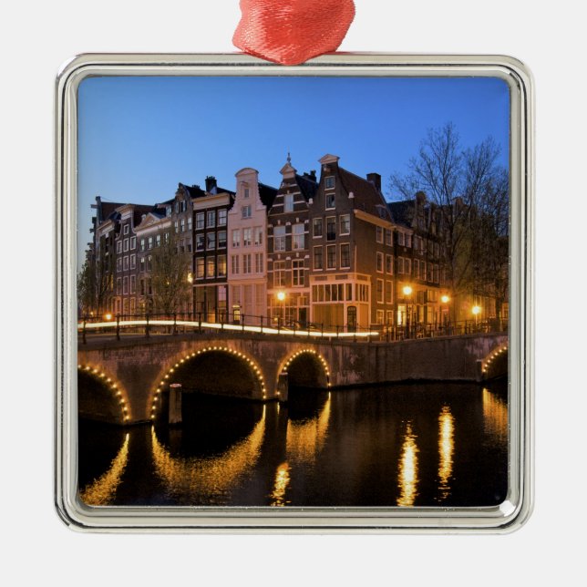 Europe, Netherlands, Holland, Amsterdam, Metal Tree Decoration (Front)