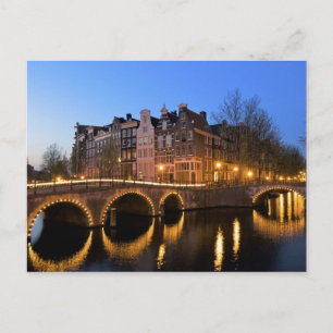 Europe, Netherlands, Holland, Amsterdam, Postcard