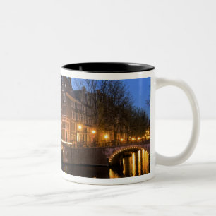 Europe, Netherlands, Holland, Amsterdam, Two-Tone Coffee Mug