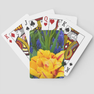 Europe, Netherlands, Lisse. Tulips Playing Cards