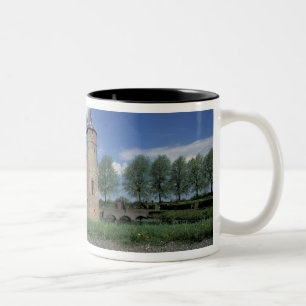 Europe, Netherlands, Muiden Muiden Castle Two-Tone Coffee Mug