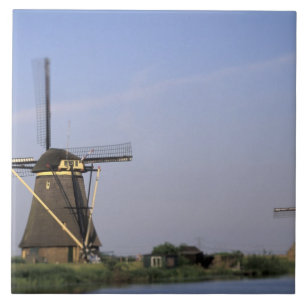 Europe, Netherlands, Zuid Holland, Kinderdijk. Tile