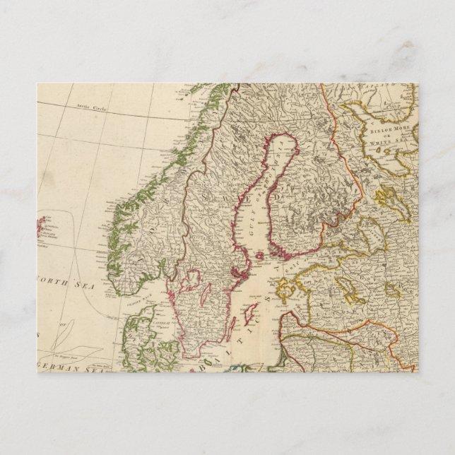 Europe north postcard (Front)