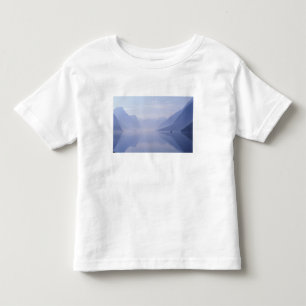 Europe, Norway. Vertical walls reflected in Toddler T-Shirt