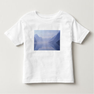 Europe, Norway. Vertical walls reflected in Toddler T-Shirt