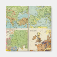 Europe physical features & population Map