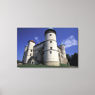 EUROPE, Poland, Carpathian Mts., Nowy Wisnicz Canvas Print