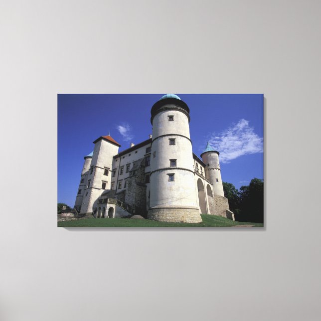 EUROPE, Poland, Carpathian Mts., Nowy Wisnicz Canvas Print (Front)