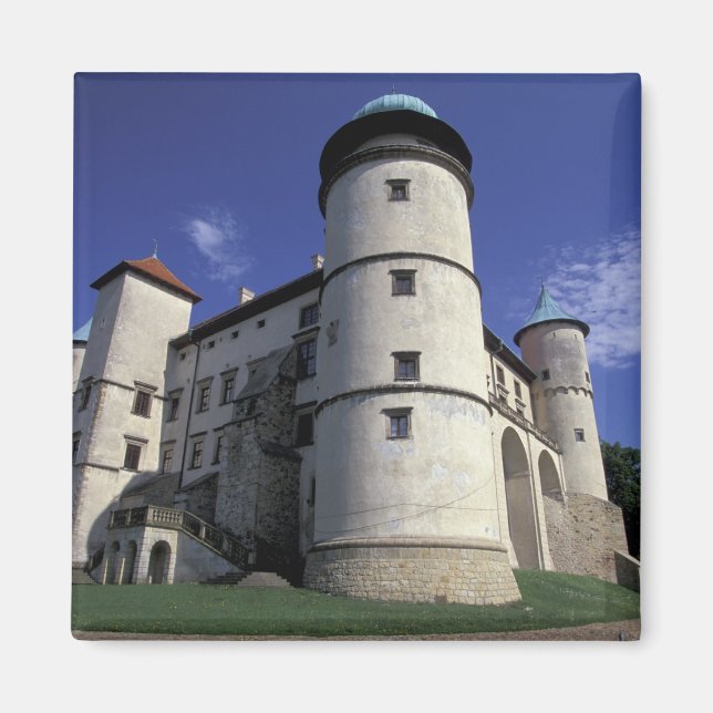 EUROPE, Poland, Carpathian Mts., Nowy Wisnicz Magnet (Front)