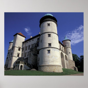 EUROPE, Poland, Carpathian Mts., Nowy Wisnicz Poster