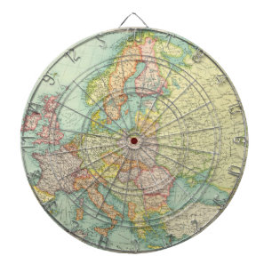Europe - political. dartboard