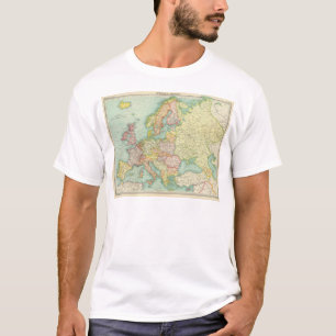 Europe political Map T-Shirt