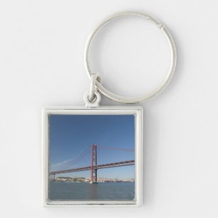 Europe, Portugal, Lisbon aka Lisboa). Ponte Key Ring