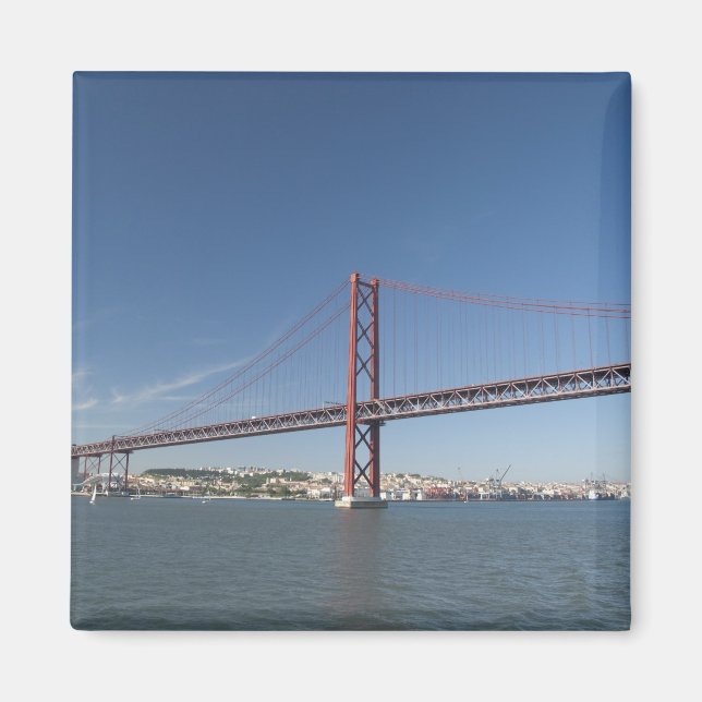 Europe, Portugal, Lisbon aka Lisboa). Ponte Magnet (Front)