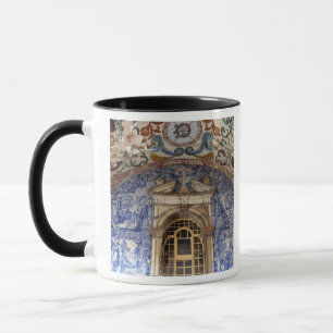 Europe, Portugal, Obidos. Colourful architectural Mug