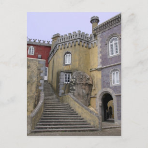 Europe, Portugal, Sintra. The Pena National 2 Postcard