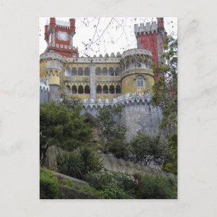 Europe, Portugal, Sintra. The Pena National 3 Postcard