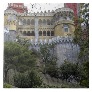 Europe, Portugal, Sintra. The Pena National 3 Tile