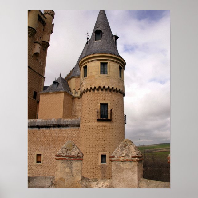 Europe, Portugal, Sintra. The Pena National Poster (Front)