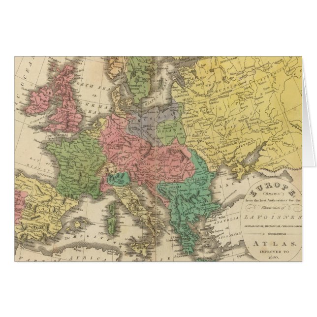 Europe Religion Atlas Map (Front Horizontal)