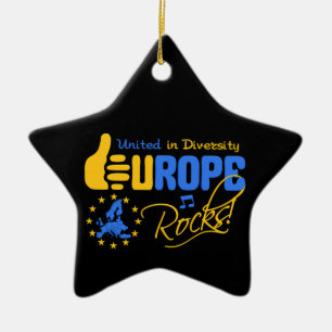 Europe Rocks! ornament