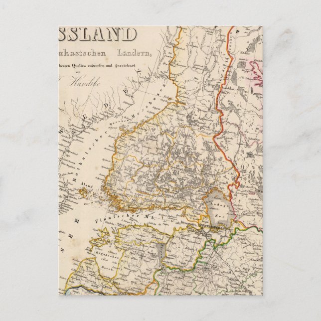 Europe, Russia, Finland 2 Postcard (Front)