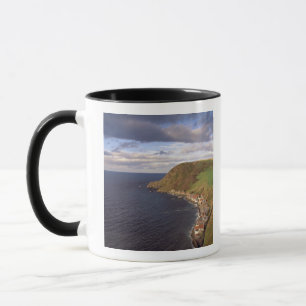 Europe, Scotland, Aberdeen. Overhead view of Mug