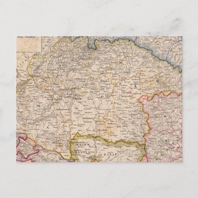 Europe, Slovakia, Hungary Postcard (Front)