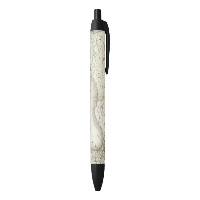 Europe Southeast Black Ink Pen (Bottom (Vertical))