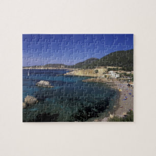 Europe, Spain, Balearics, Ibiza, Cala de Jigsaw Puzzle