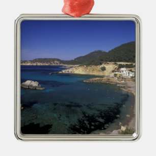 Europe, Spain, Balearics, Ibiza, Cala de Metal Tree Decoration