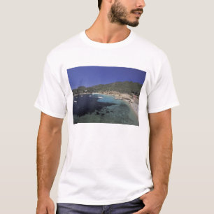 Europe, Spain, Balearics, Ibiza, Cala Salada. T-Shirt